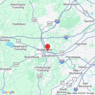 Map to  office in Bridgewater, NJ