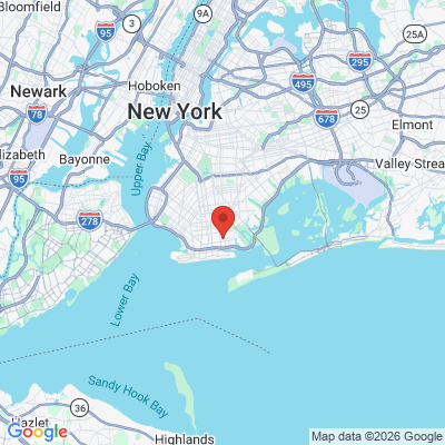 Map to  office in Brooklyn, NY
