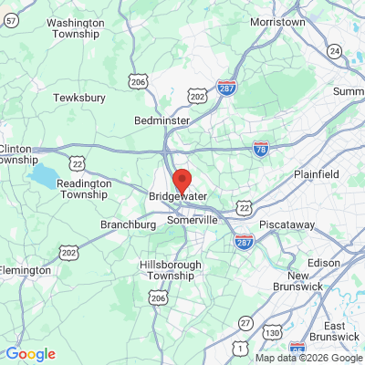 Map to  office in Bridgewater, NJ