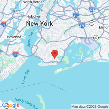 Map to F&A Superior Dental office in Brooklyn, NY