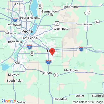 Map to  office in Morton, IL