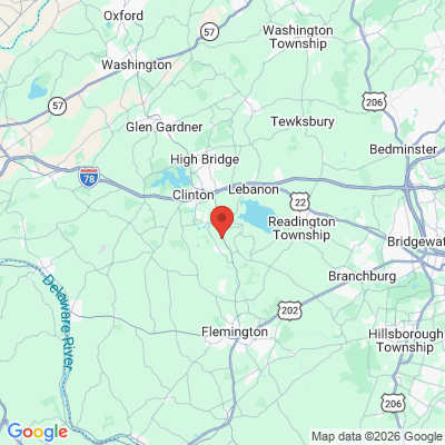Map to  office in Lebanon, NJ