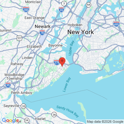 Map to  office in Staten Island, NY