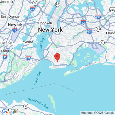 Map to  office in Brooklyn, NY