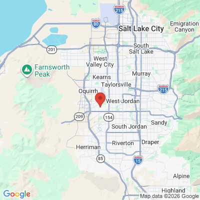 Map to  office in West Jordan, UT