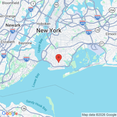 Map to  office in Brooklyn, NY