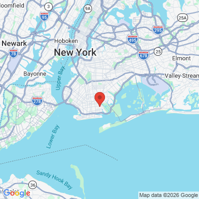 Map to  office in Brooklyn, NY