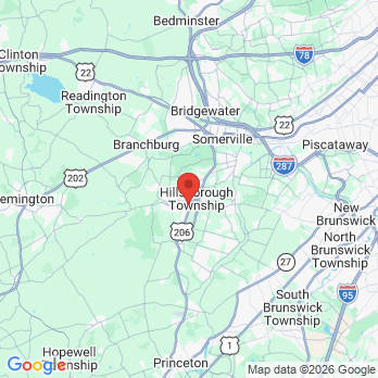 Map to Designs for Dental Health office in Hillsborough Township, NJ