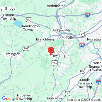 Map to Dr. Neil Shusterman office in Hillsborough Township, NJ