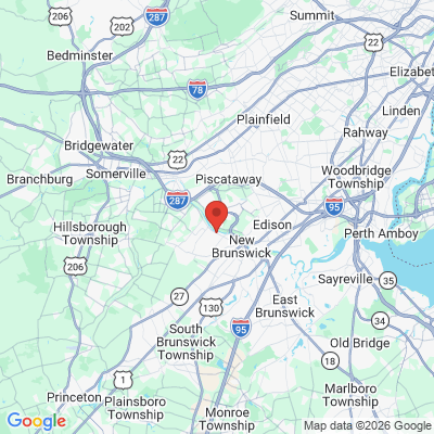 Map to  office in Somerset, NJ