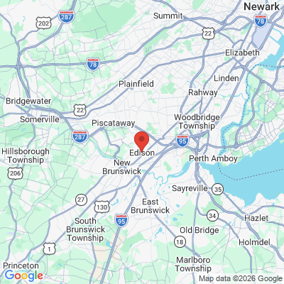 Map to  office in Edison, NJ
