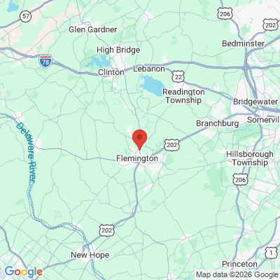 Map to  office in Flemington, NJ