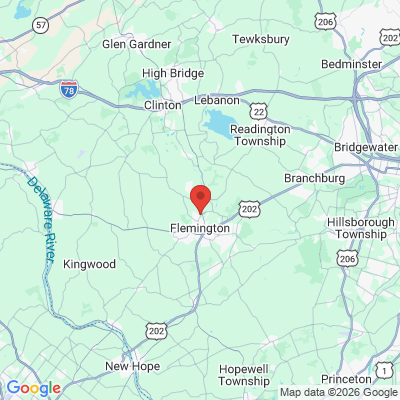 Map to  office in Flemington, NJ