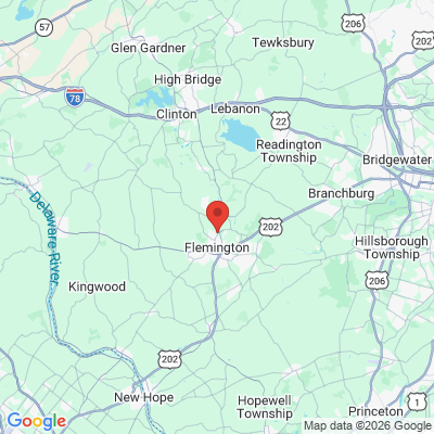Map to  office in Flemington, NJ