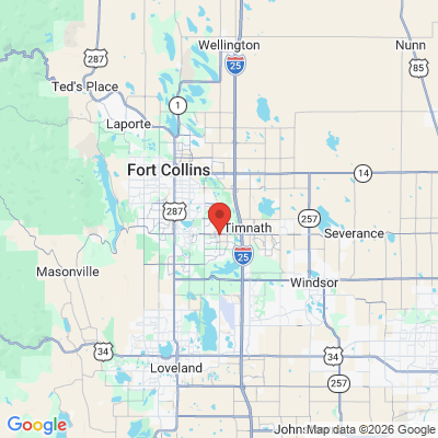 Map to  office in Fort Collins, CO