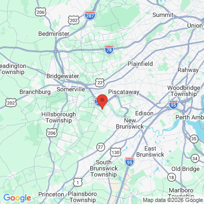 Map to  office in Somerset, NJ
