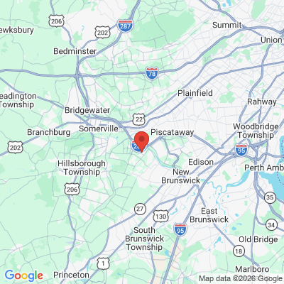 Map to  office in Somerset, NJ