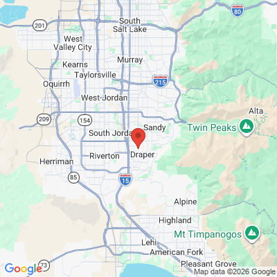 Map to  office in Draper, UT