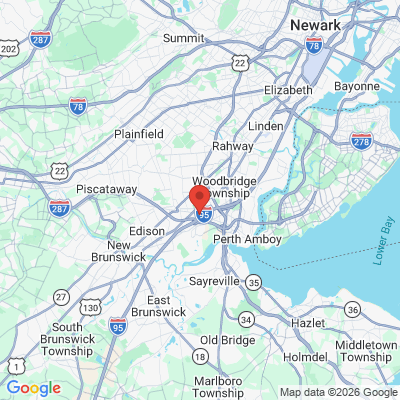 Map to  office in Edison, NJ