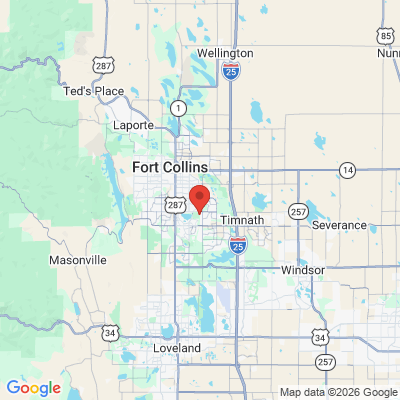 Map to  office in Fort Collins, CO