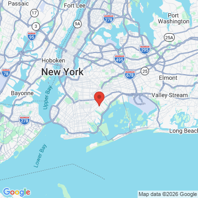 Map to  office in Brooklyn, NY