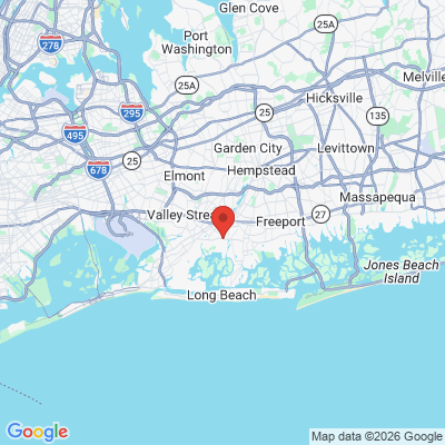 Map to  office in East Rockaway, NY