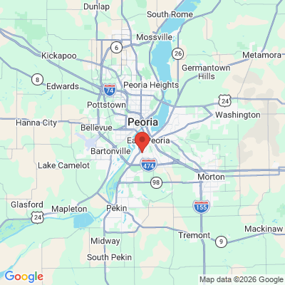 Map to  office in Creve Coeur, IL