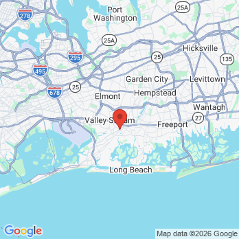 Map to New York Comprehensive Dentistry office in Hewlett, NY