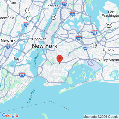 Map to  office in Brooklyn, NY
