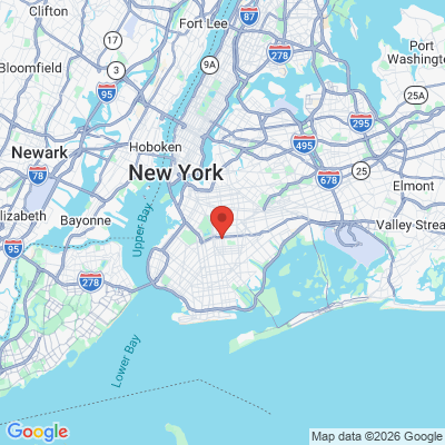 Map to  office in Brooklyn, NY