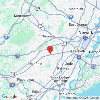 Map to Anthony Corello D.M.D office in Westfield, NJ