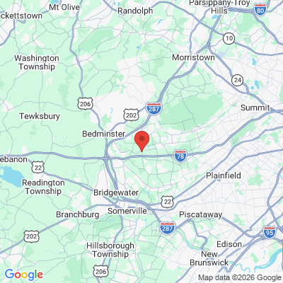 Map to  office in Basking Ridge, NJ