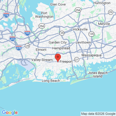 Map to  office in Rockville Centre, NY