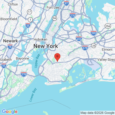 Map to  office in Brooklyn, NY