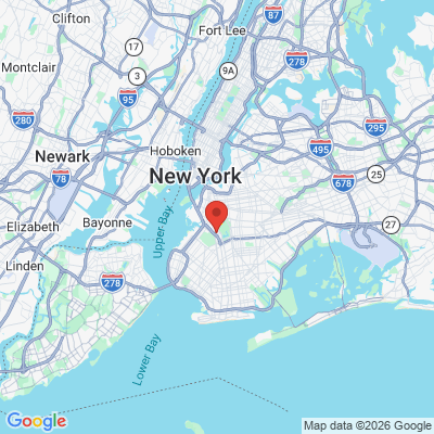 Map to  office in Brooklyn, NY