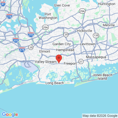 Map to  office in Rockville Centre, NY