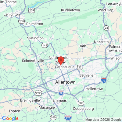 Map to  office in Whitehall Township, PA