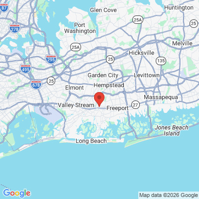 Map to  office in Rockville Centre, NY