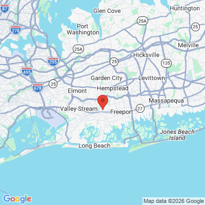 Map to  office in Rockville Centre, NY