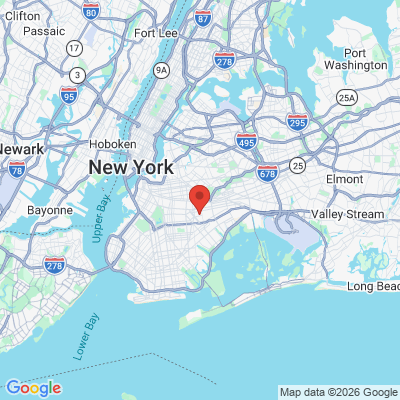 Map to  office in Brooklyn, NY