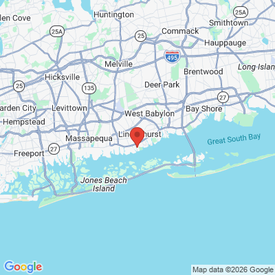 Map to  office in Lindenhurst, NY