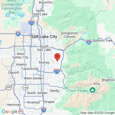 Map to  office in Holladay, UT