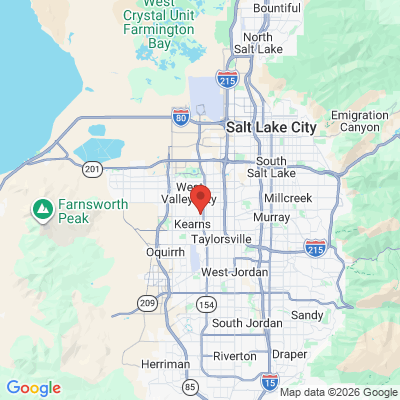 Map to  office in West Valley City, UT
