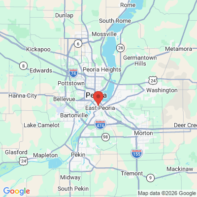 Map to  office in Heartland Dental