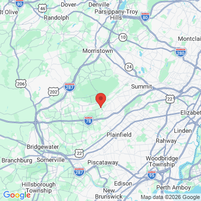 Map to  office in Gillette, NJ