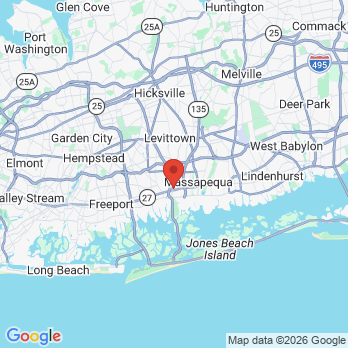 Map to Family Dental office in Wantagh, NY