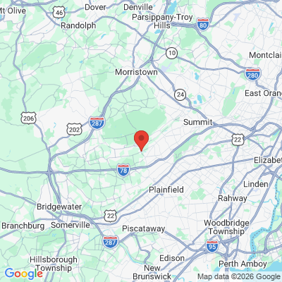 Map to  office in Gillette, NJ