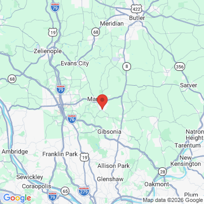Map to  office in Valencia, PA