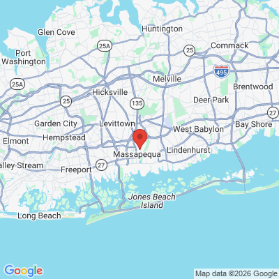 Map to  office in Massapequa, NY
