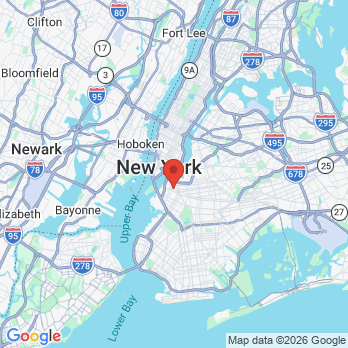 Map to Century Medical & Dental Center office in Brooklyn, NY
